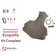 Portaocchiali Ecopelle Bronzo COD.45A