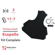 Portaocchiali Ecopelle Nero COD.1