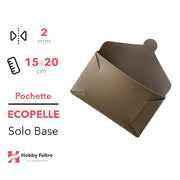 Pochette solo Base Ecopelle Bronzo COD.A45