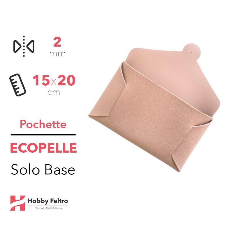 Pochette solo Base Ecopelle Cipria COD.29