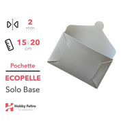 Pochette solo Base Ecopelle Grigio COD.27