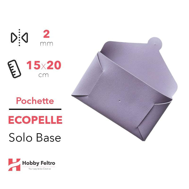 Pochette solo Base Ecopelle Lilla COD.26