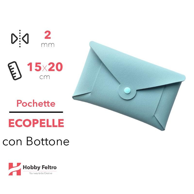 Pochette con Bottone Ecopelle Tifanny COD.Y25