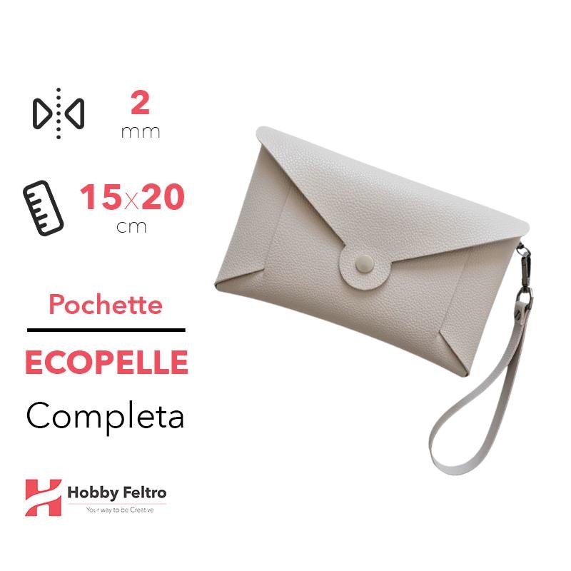 Pochette Completa Ecopelle Beige COD.31