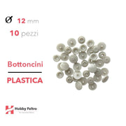 Bottoncini in plastica colorati Beige COD.B23