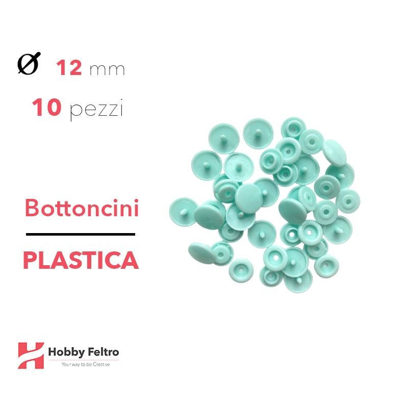 Bottoncini in plastica colorati Tiffany COD.B19
