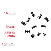 Rivetti a testa tonda Canna di Fucile cod.testatonda2