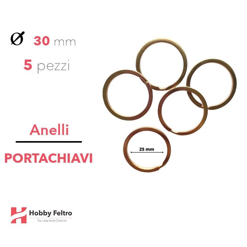 Anello portachiave Oro COD.anello3