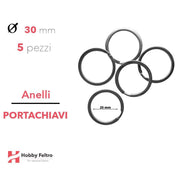 Anello portachiave Argento COD.anello1