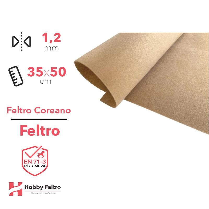Feltro coreano Biscotto certificato EN71 1,2 mm COD813