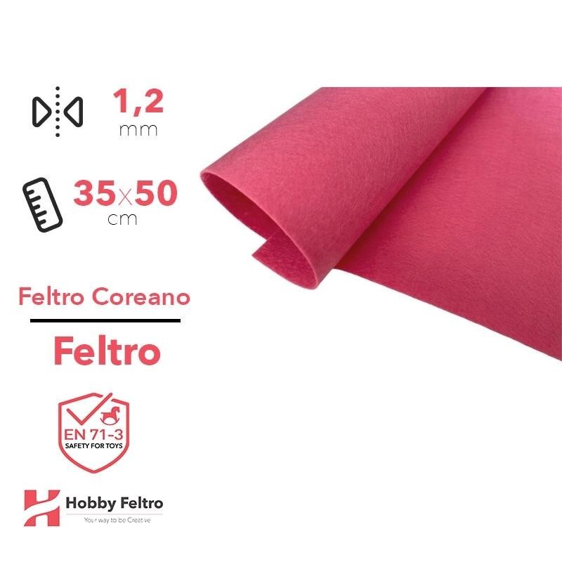 Feltro coreano Ciclamino certificato EN71 1,2 mm COD836