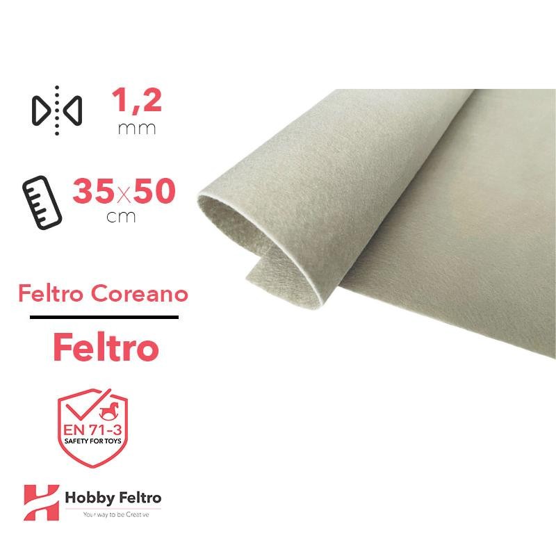 Feltro coreano Tortora Chiaro certificato EN71 1,2 mm COD805