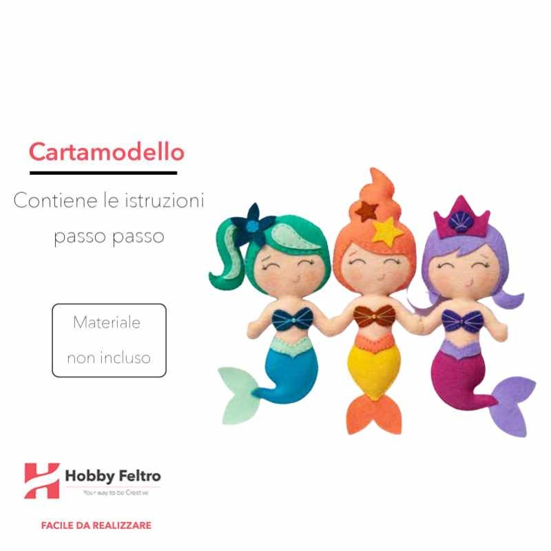 Cartamodello Sirenetta
