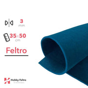 Feltro Turchese Scuro 35x50cm 3mm COD.2301