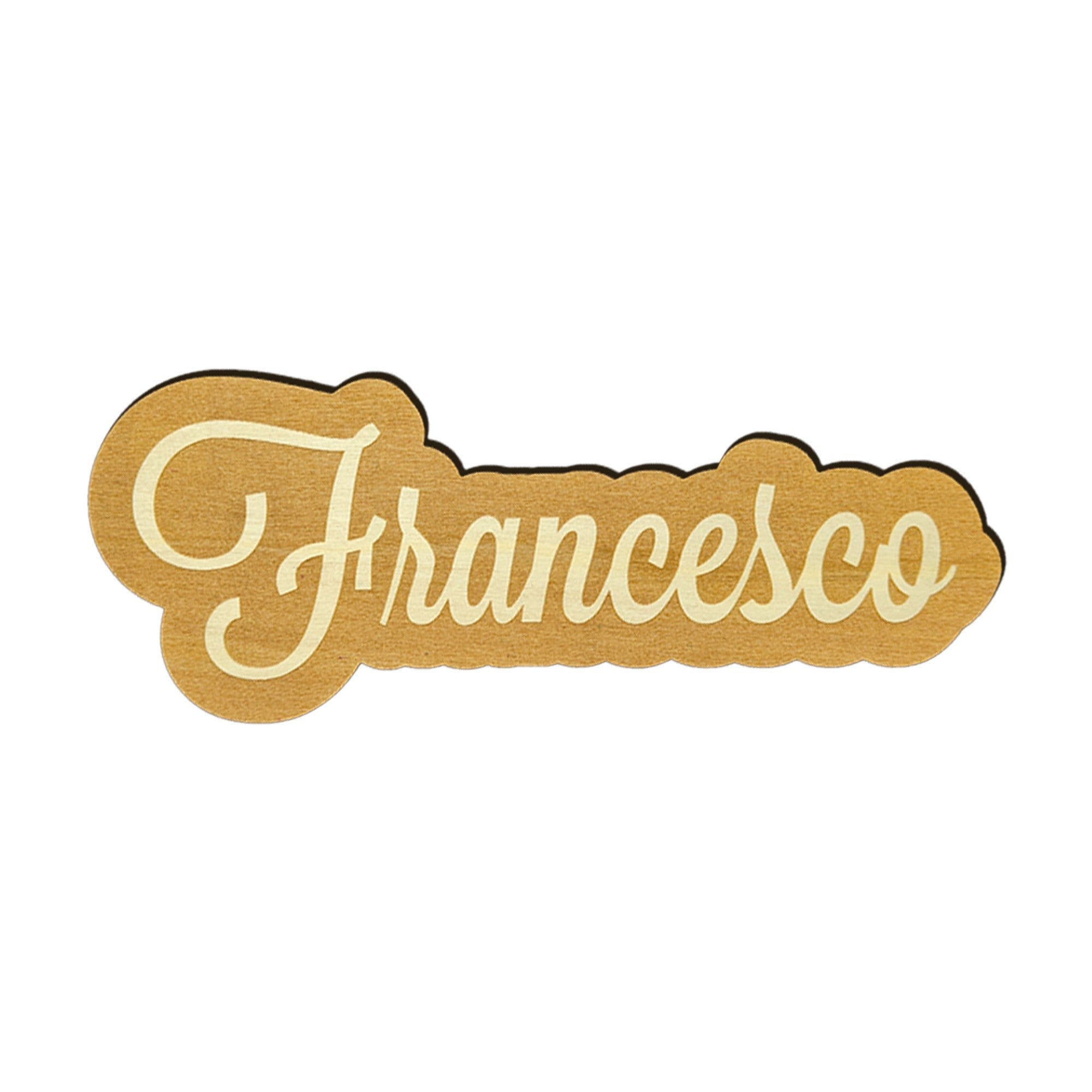 Scritta Legno Personalizzata - Con Offset