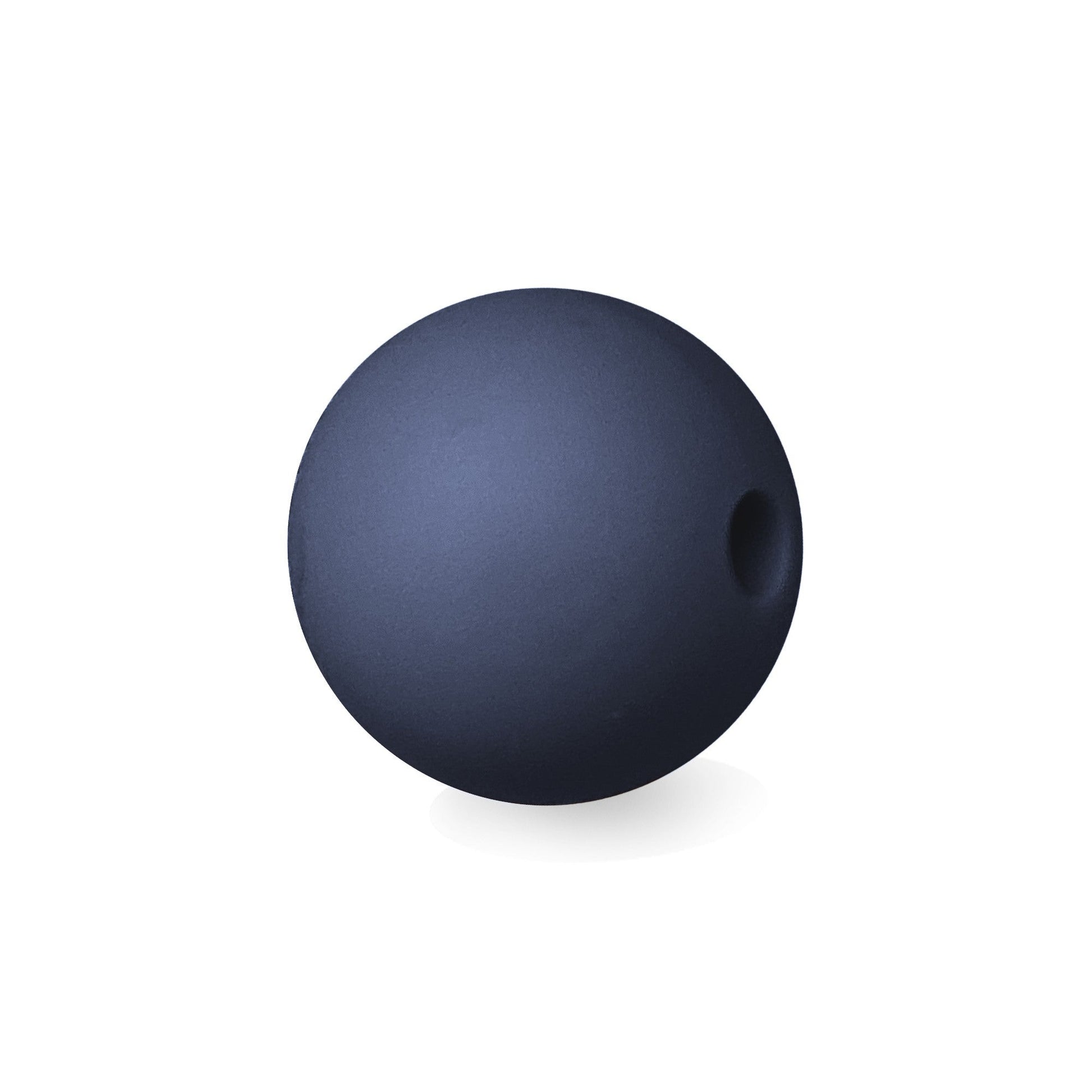 sfera in silicone alimentare 12mm blu scuro