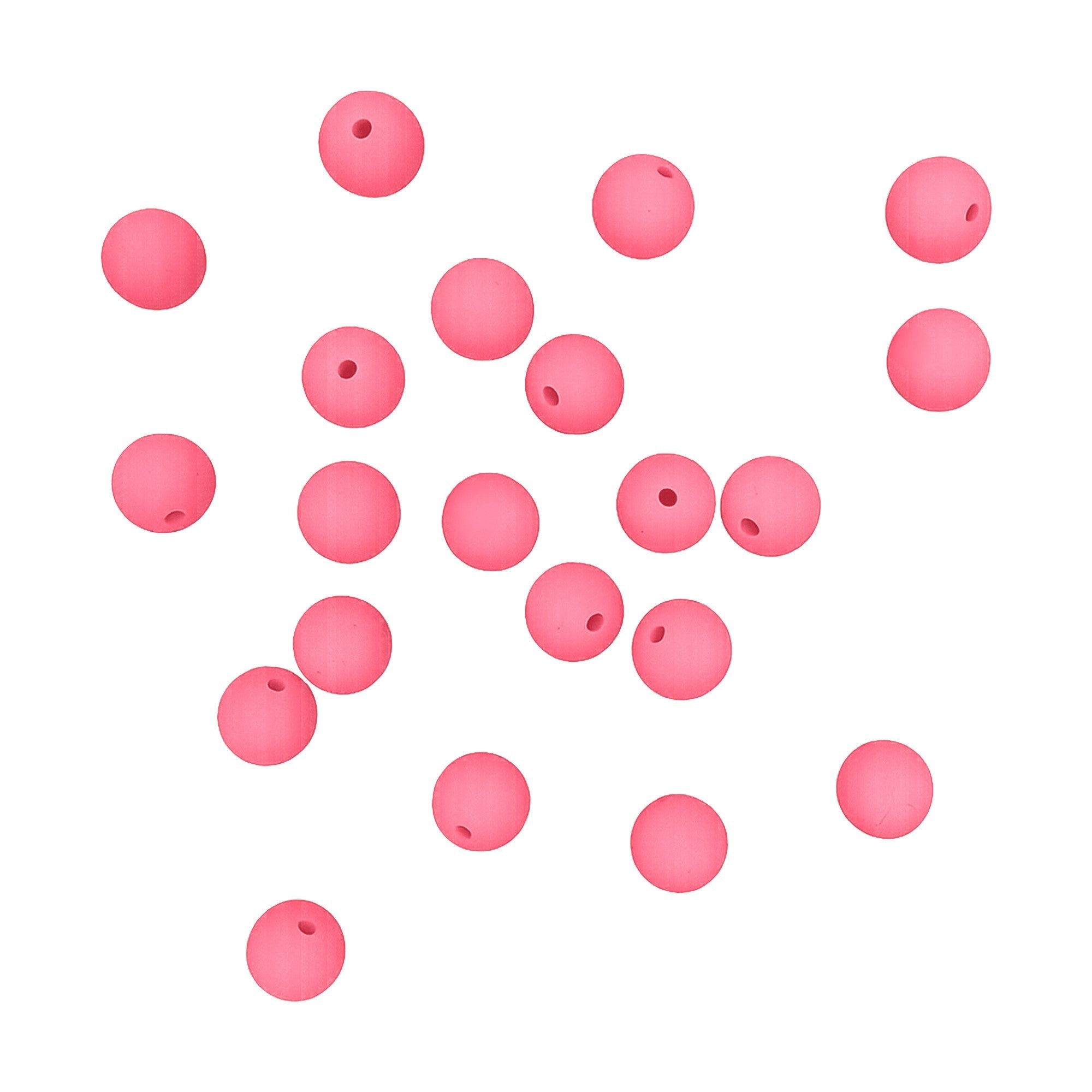 perlina silicone alimentare rosa 9 mm dentizione