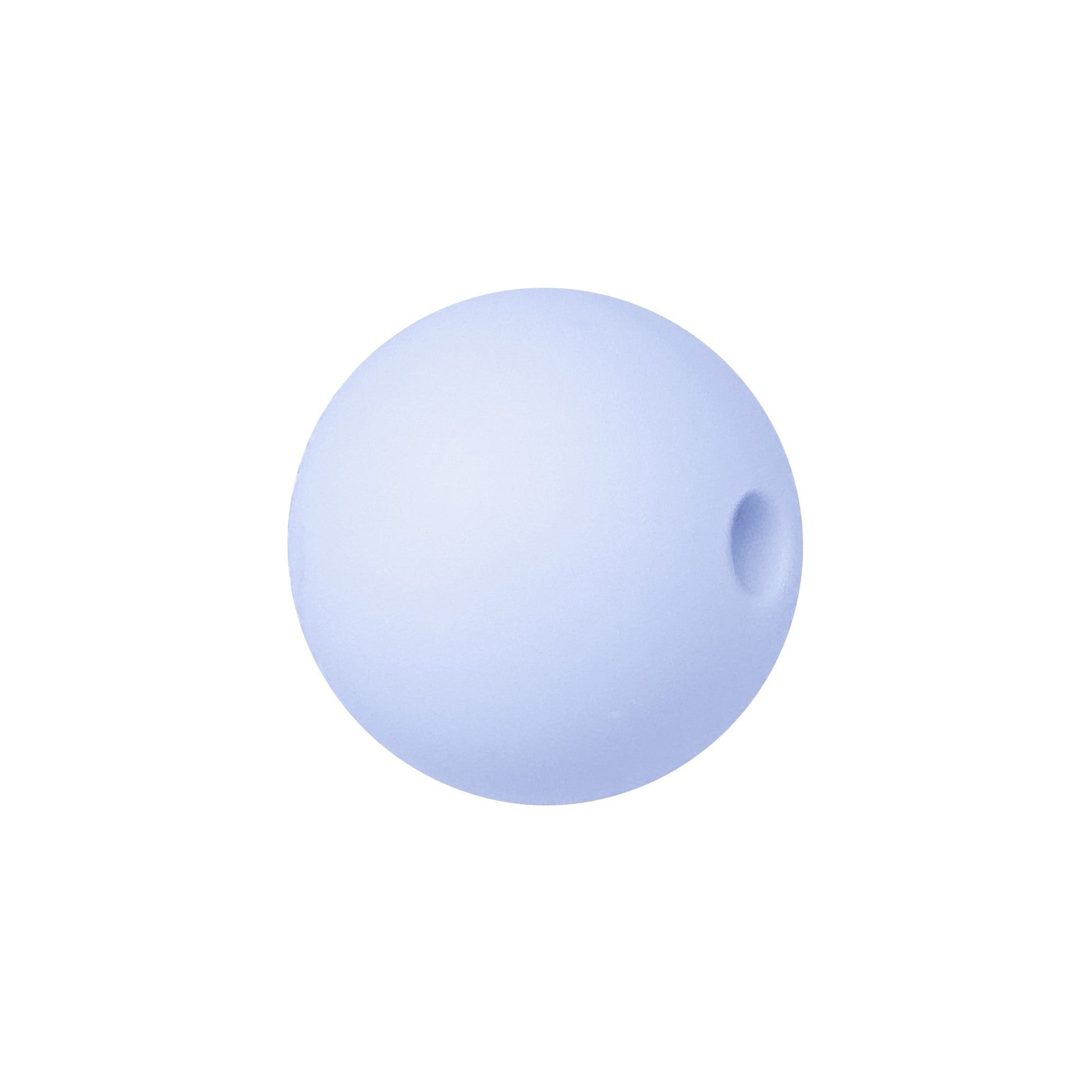 sfera in silicone alimentare azzurro baby da 9 mm per collane e accessori dentizione