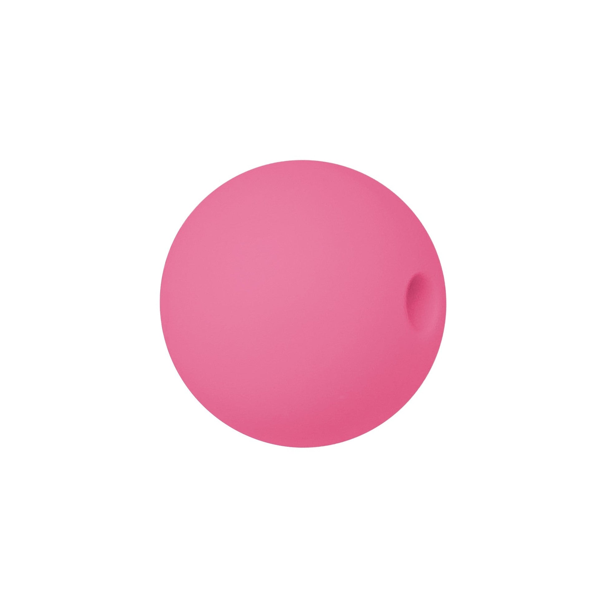 sfera in silicone alimentare 12mm rosa