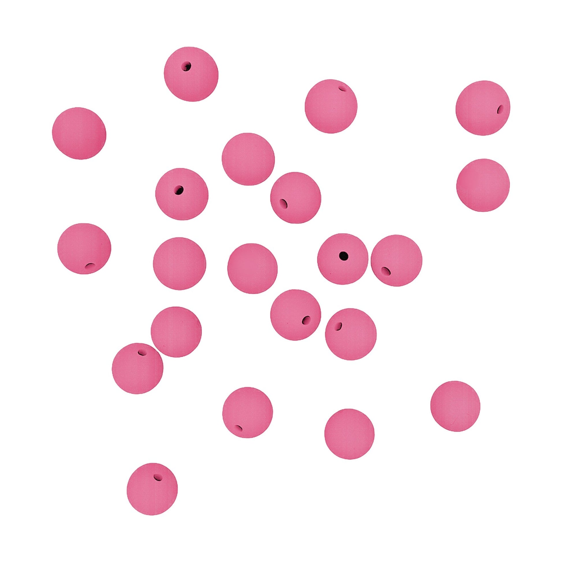 sfera in silicone alimentare 12mm rosa dentizione
