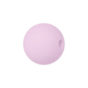 perlina sfera 15mm in silicone alimentare rosa lilla