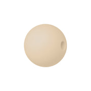 perlina sfera dentizione 12mm beige collane silicone