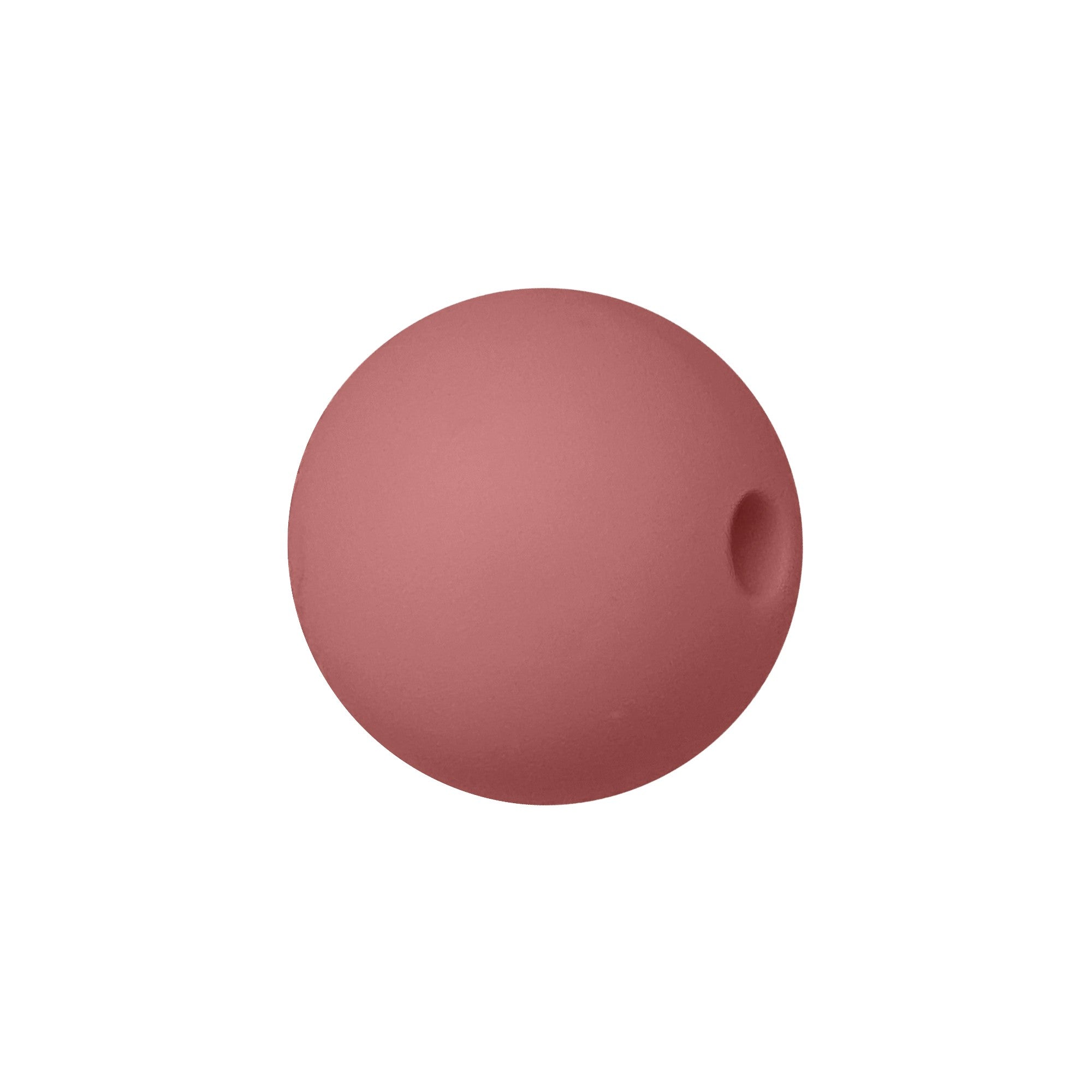 perlina sfera 19mm in silicone alimentare mattone