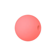 perlina sfera 19mm in silicone alimentare salmone