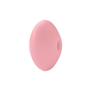 perlina schiacciata separatore 12x7mm in silicone alimentare rosa baby
