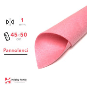 Pannolenci 45x50cm 1mm Rosa Chiaro Acceso COD.22
