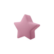 perlina stellina separatore 13x8mm in silicone alimentare rosa