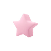 perlina stellina separatore 13x8mm in silicone alimentare rosa baby