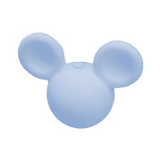 perlina topolino separatore 23x18mm in silicone alimentare azzurro baby