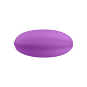 perlina allungata separatore 30x10mm in silicone alimentare Ciclamino
