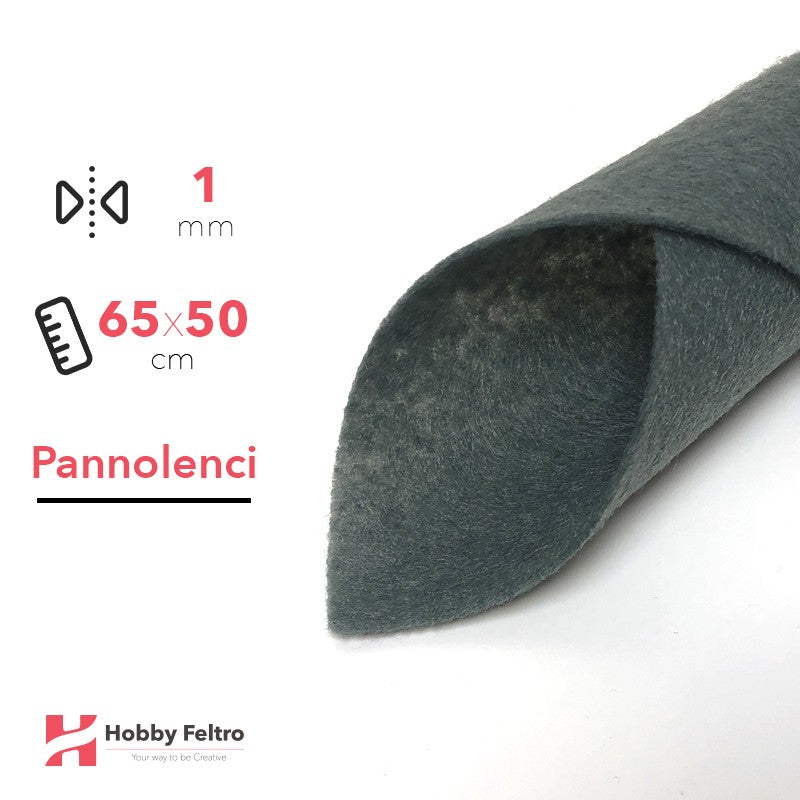 Pannolenci 65x50cm 1mm Verde Scuro Opaco COD.60