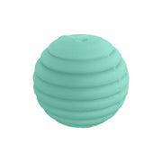 perlina rigata separatore 14x14mm in silicone alimentare tiffany