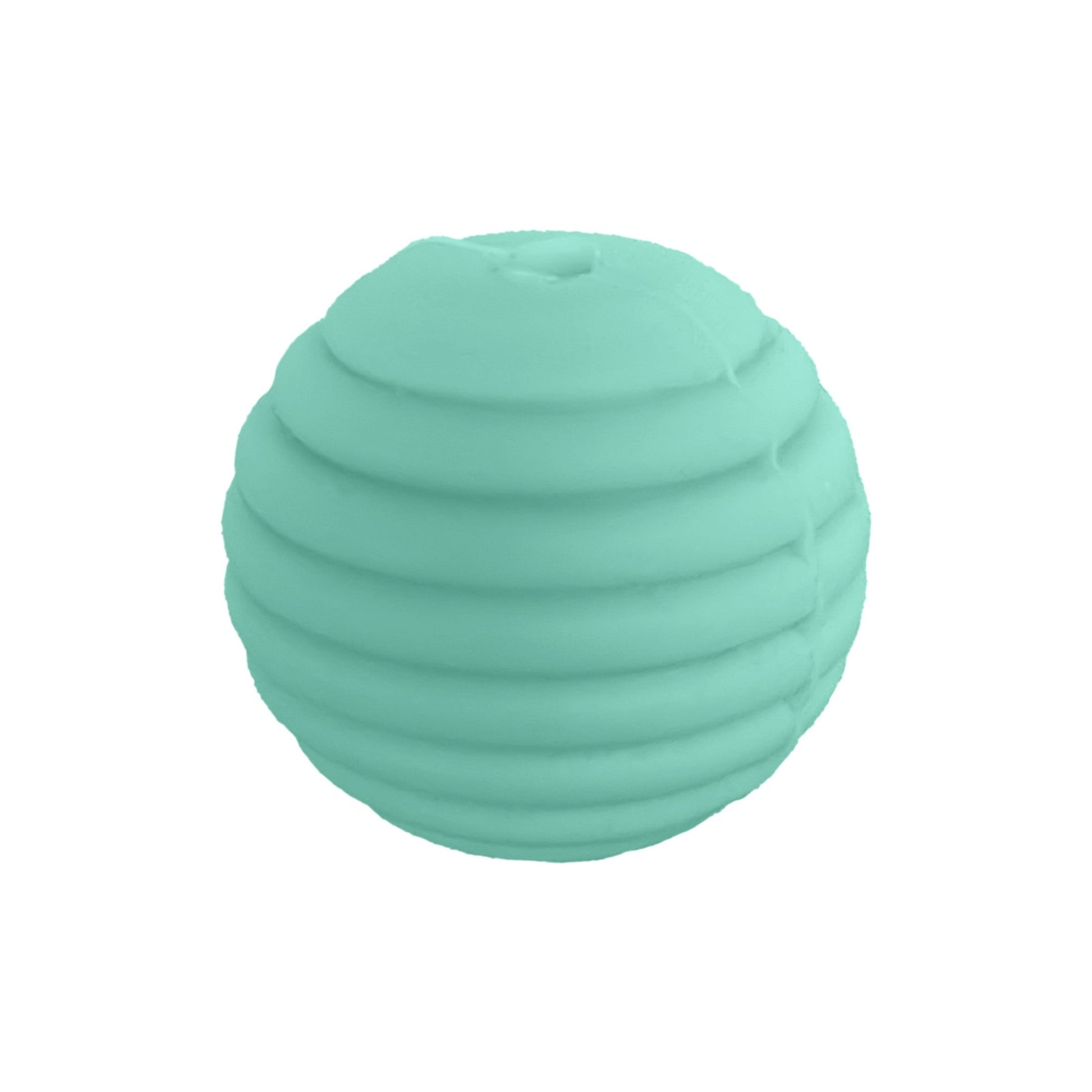 perlina rigata separatore 14x14mm in silicone alimentare tiffany