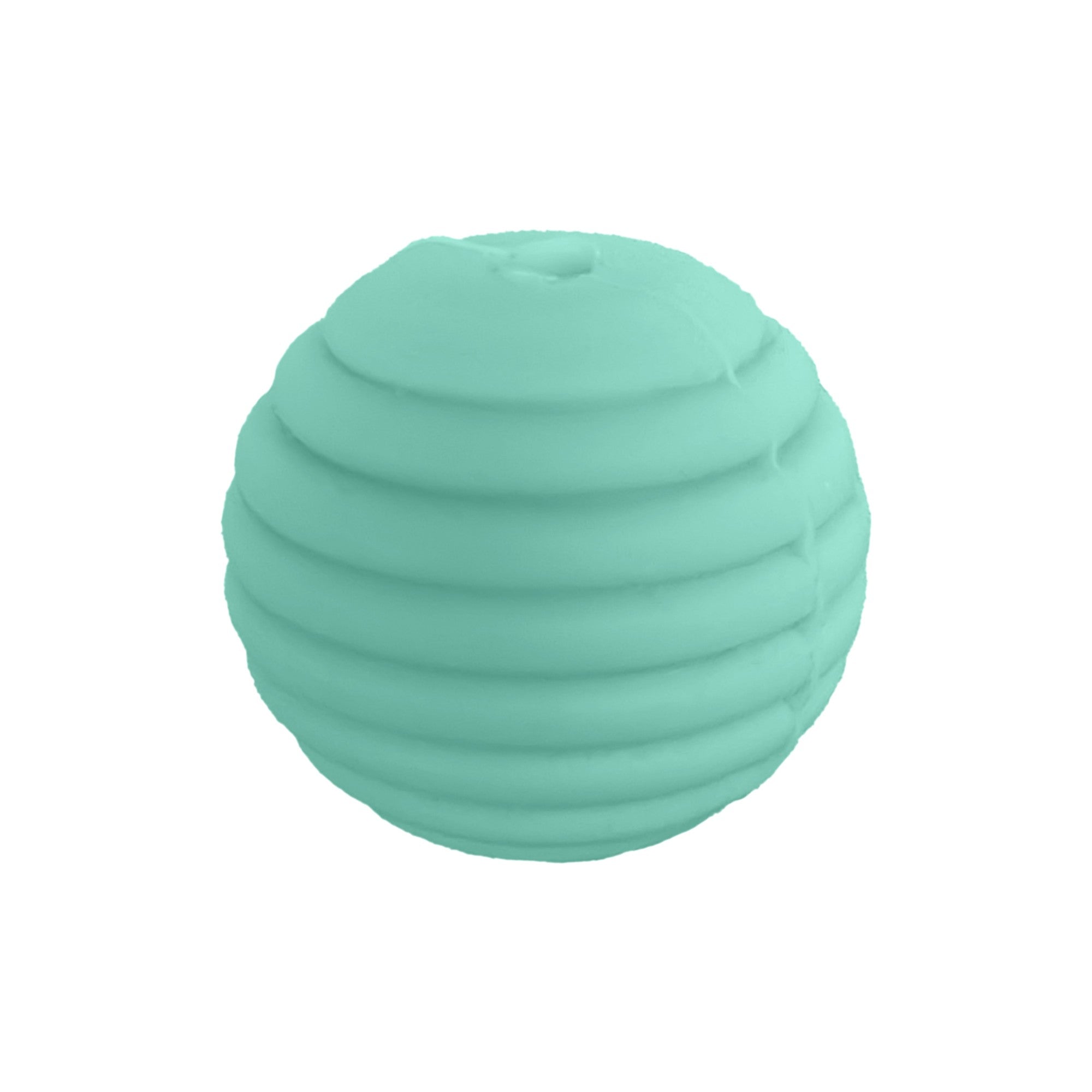 perlina rigata separatore 14x14mm in silicone alimentare tiffany