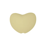 perlina cuore separatore 20x16mm in silicone alimentare pulcino