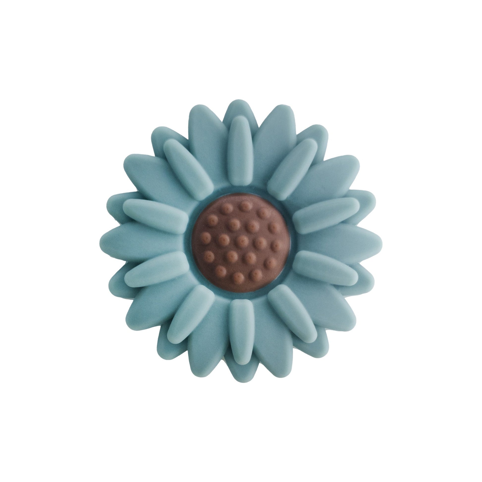 perlina separatore fiore girasole 30x9mm in silicone alimentare carta da zucchero