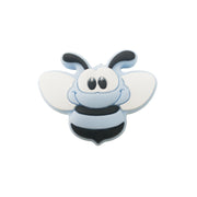 perlina separatore ape 37x30mm in silicone alimentare azzurro
