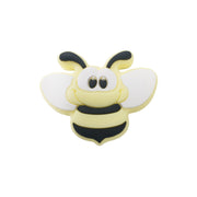 perlina separatore ape 37x30mm in silicone alimentare pulcino