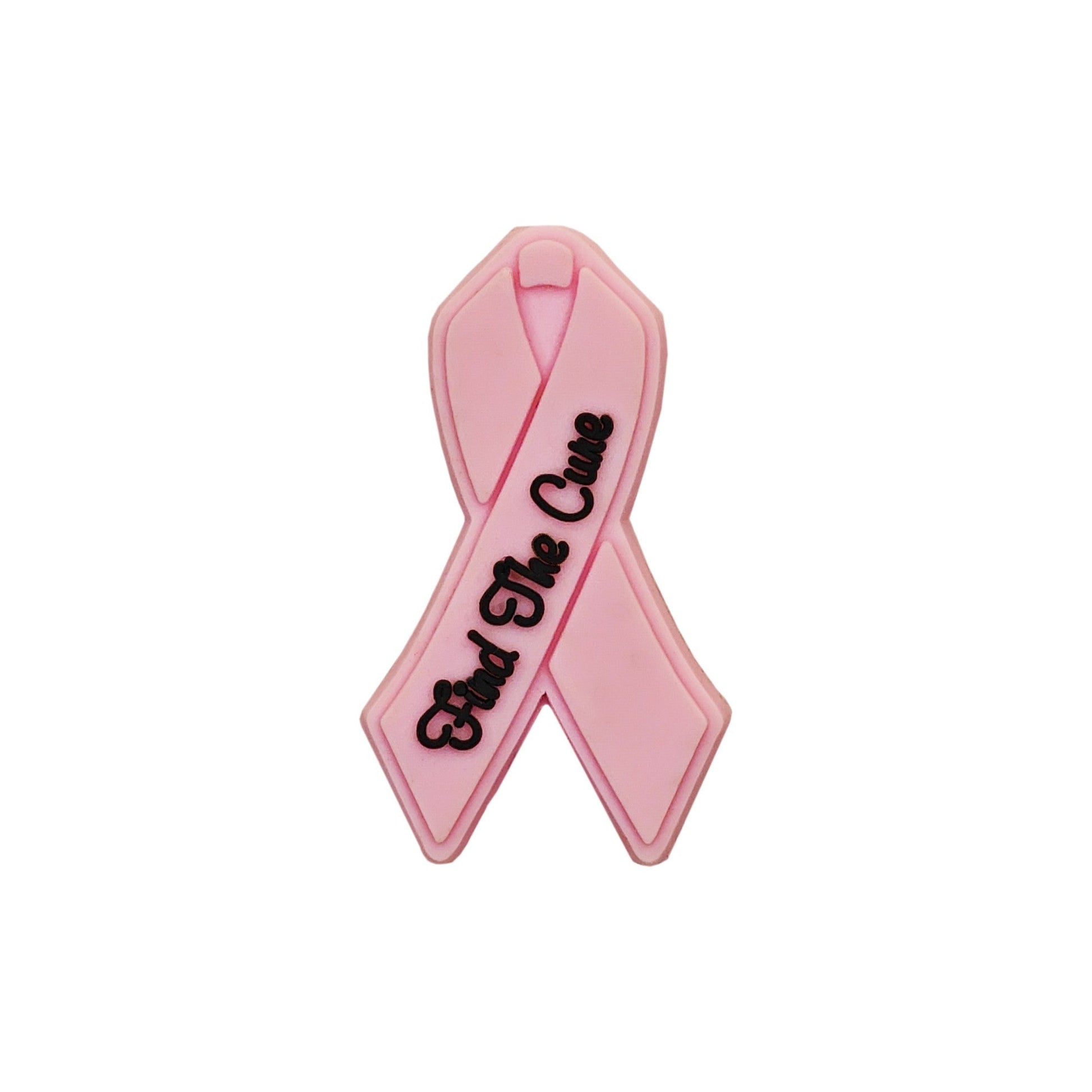 perlina separatore nastro rosa 32x18mm in silicone alimentare per personalizzare penne portachiavi collane braccialetti rosa