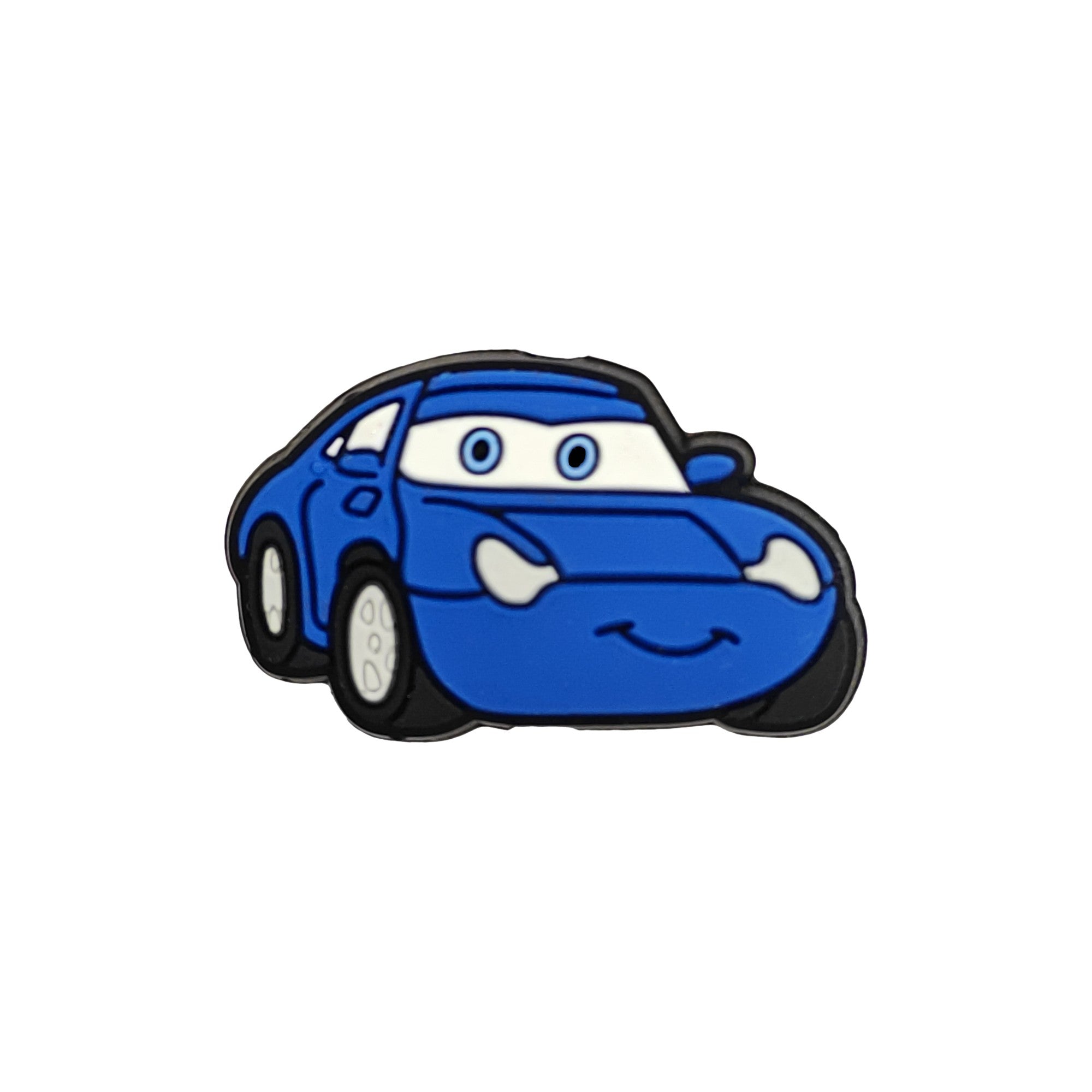 perlina separatore sally cars 34x21mm in silicone alimentare per personalizzare penne portachiavi collane braccialetti