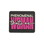 perlina separatore scritta woman 30x25mm in silicone alimentare per personalizzare penne portachiavi collane braccialetti