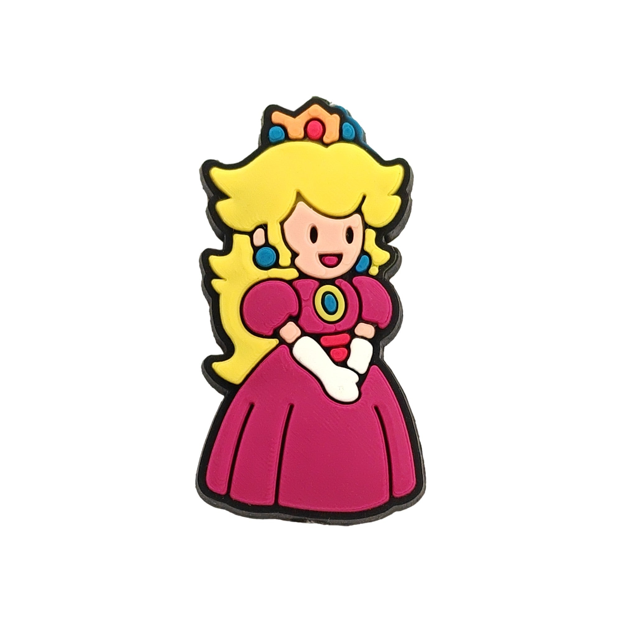 Principessa Peach in Silicone 33x18mm - Fucsia