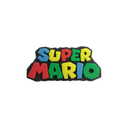 perlina separatore scritta super mario 25x12mm in silicone alimentare per personalizzare penne portachiavi collane braccialetti