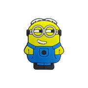 perlina separatore minion 32x25mm in silicone alimentare per personalizzare penne portachiavi collane braccialetti