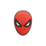 perlina separatore maschera spiderman 28x20mm in silicone alimentare per personalizzare penne portachiavi collane braccialetti
