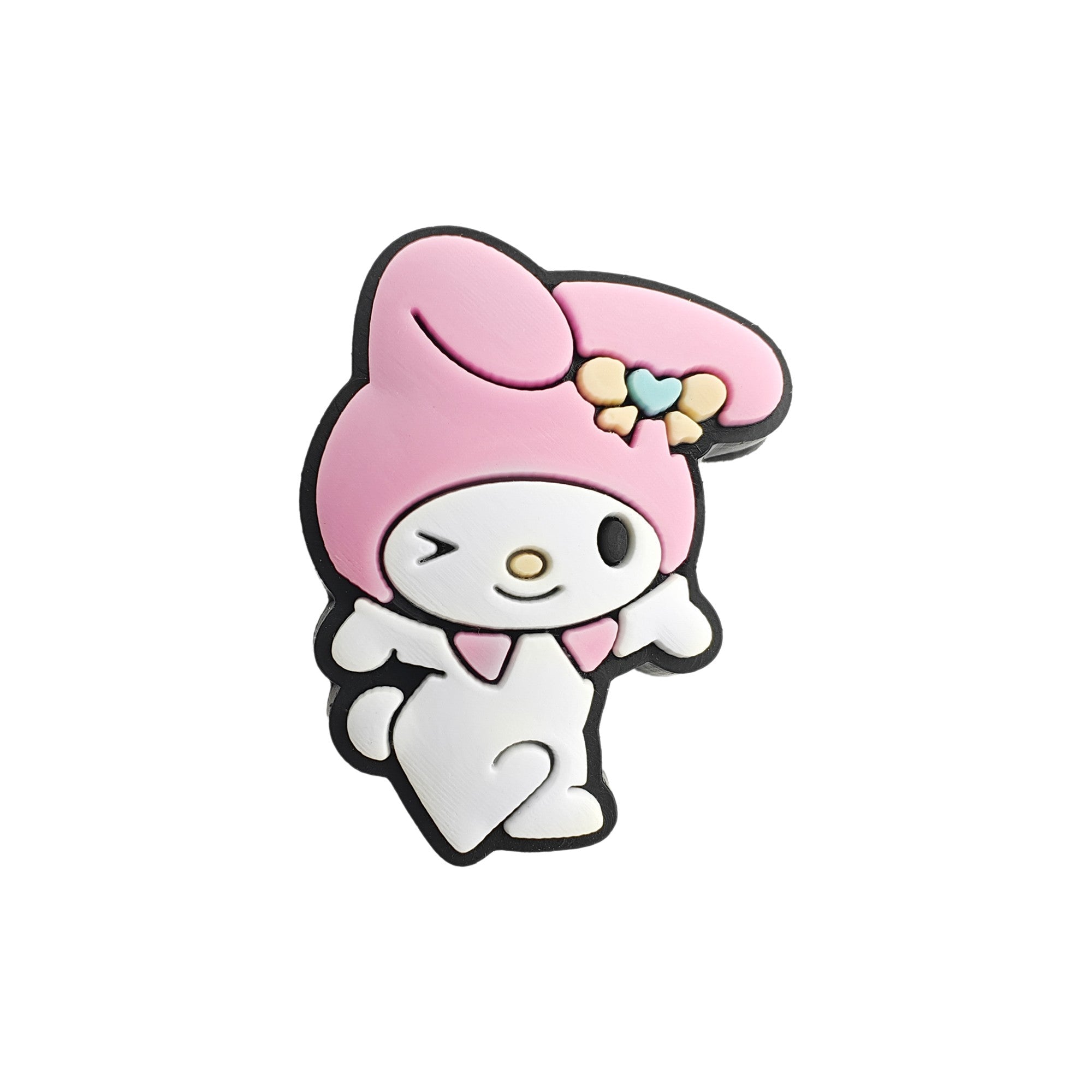 My Melody in Silicone 29x23mm - Rosa